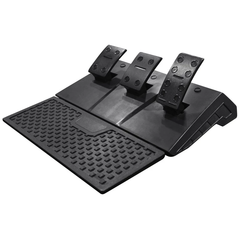 Rool + pedaalid Subsonic GS850-X Must 270° pöörlemine USB