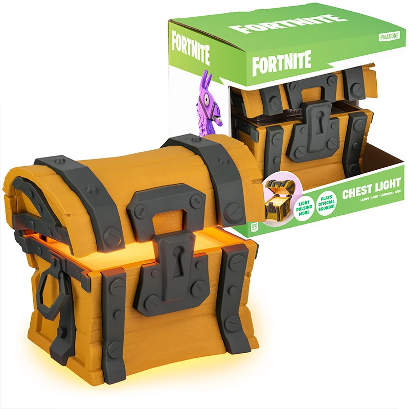 Lambipirn Paladone Fortnite Chest Light – temaatiline LED-uudisvalgusti