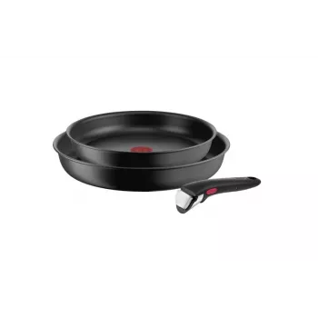Praepannide komplekt Tefal L7649253 — 24 cm ja 28 cm induktsioon, eemaldatava käepidemega