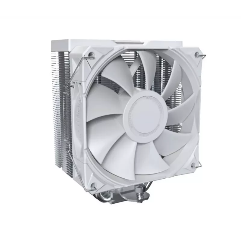 CPU õhkjahuti Montech NX400, 120 mm ventilaatorid, Valge, mõõdud 156×74×120 mm, TDP 270 W