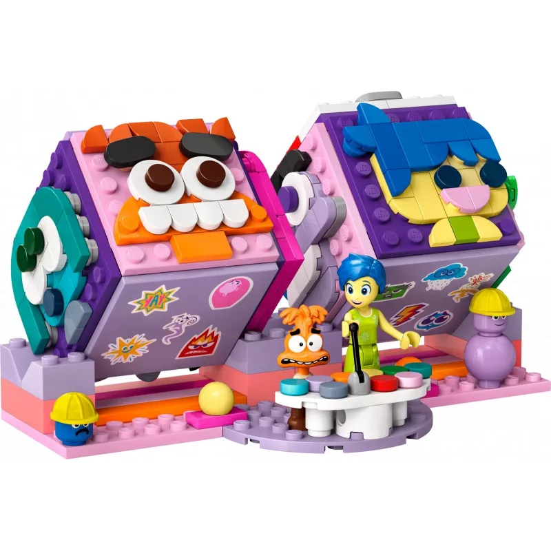 Ehitusmänguasi LEGO Disney Pixar Inside Out 2 Meeleolukuubikud komplekt 43248