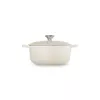 Le Creuset Signature Roaster ümmargune valge 20cm