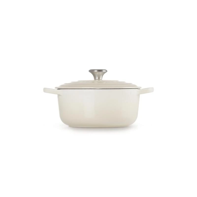 Le Creuset Signature Roaster ümmargune valge 20cm