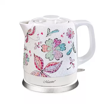 Keraamiline elektriveekeetja MAESTRO MR-068 1,5 L 1500W (MR-068-FLOWERS)