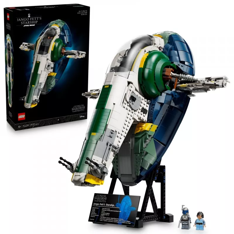 LEGO STAR WARS 75409 Jango Fetti Firespray-klassi kosmoselaev