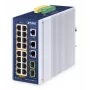 Hallatav kommutaator PLANET IP30 16-pordiline L2/L4 Gigabit Ethernet PoE