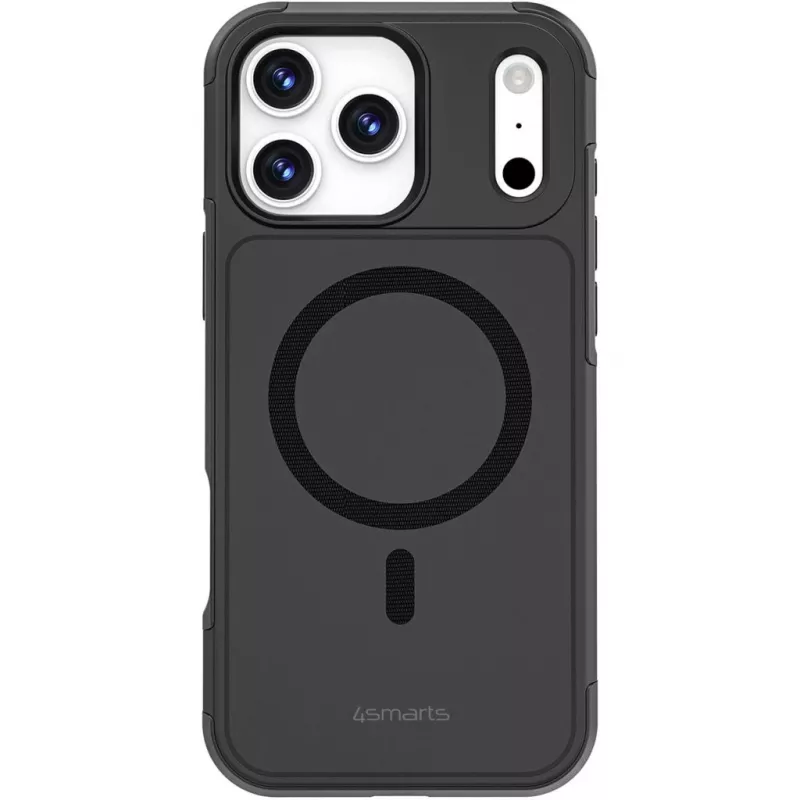 Äärisümbris 4smarts Defend iPhone 17 Pro Max Must 17,5 cm