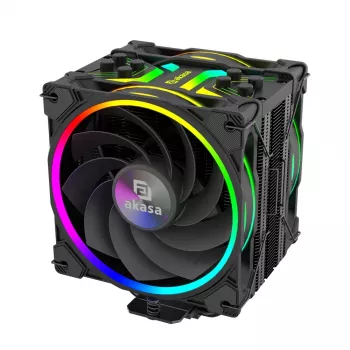Akasa H4 Plus CPU jahuti + AR12 Reverse Blade ventilaator