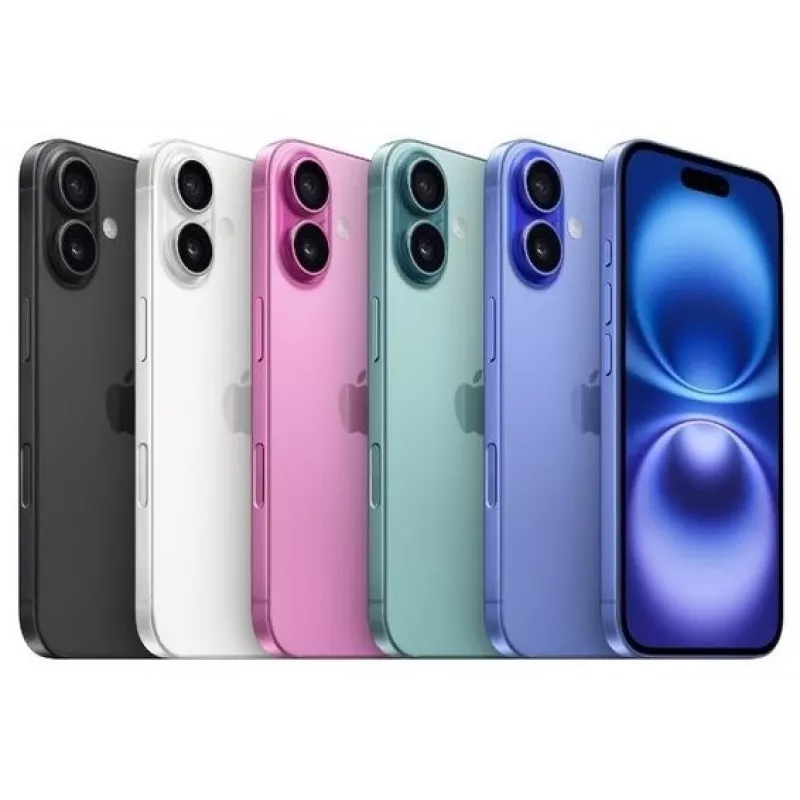 MOBIILTELEFON IPHONE 16/128GB VALGE MYE93 APPLE
