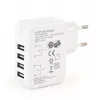 Universaalne USB-laadija valge/4-porti EG-U4AC-02 GEMBIRD