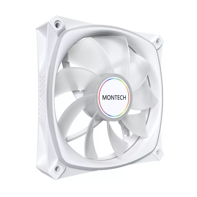 MONTECH RX120 PRO Valge 120mm ARGB Pöördlaba 3-pakk