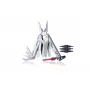 Multitool AZYMUT Giewon FS Fire Starter multiriist 19 tööriista, tulekivi, vile, vöötaskuga (H2038A)