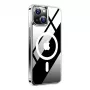 Torras Guardian Magnetic Series iPhone 15 Clear Diamond Clear läbipaistev kaitseümbris magnetkinnitusega