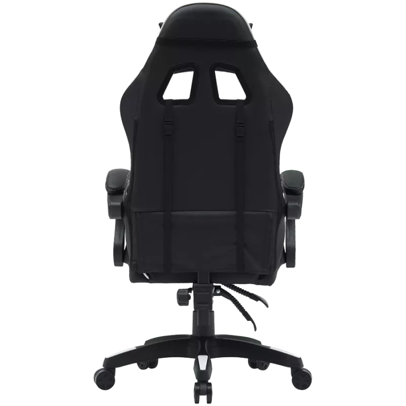 Mängutool CANYON Core SGCH2 — must/valge, ergonoomiline disain, reguleeritav kõrgus