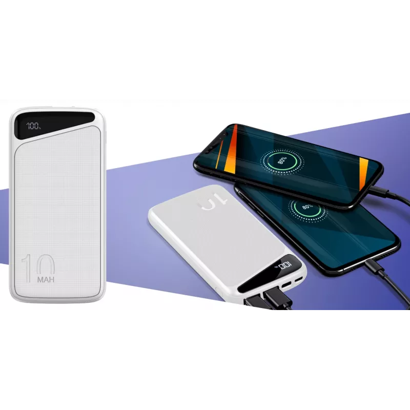 Kaasaskantav akupank Navitel PWR10 MX Valge 10000 mAh