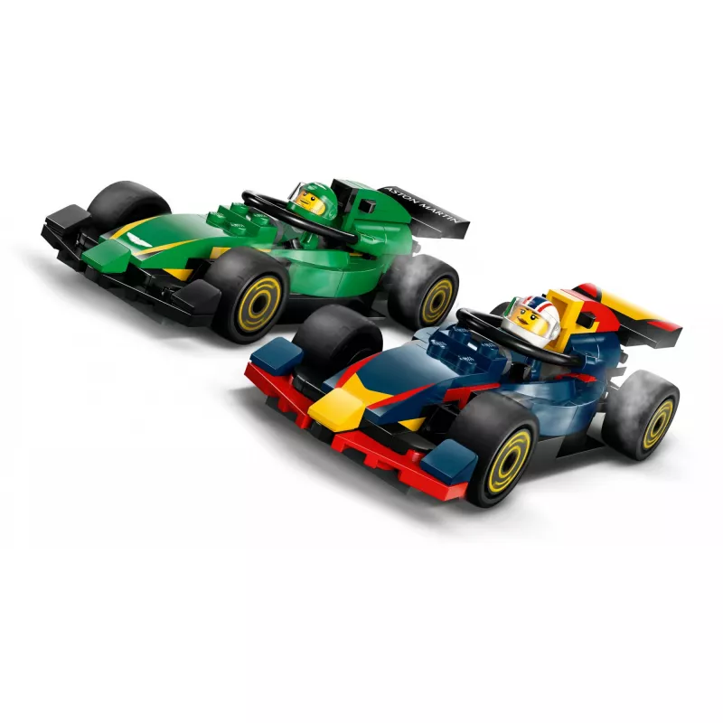 LEGO CITY 60445 F1 - Veok koos RB20 ja AMR24 F1 autodega