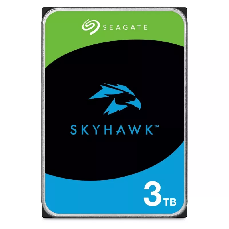 Seagate SkyHawk ST3000VX015 sisemine kõvaketas 3 TB 256 MB 3.5 tolli Serial ATA III