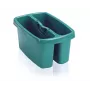 Bucket Leifheit Combi Box 1052001 with integrated wringer and ergonomic handle