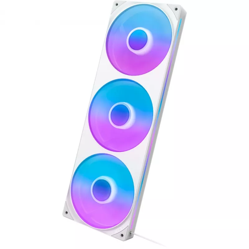 NZXT F360 RGB Core 120mm ARGB 3-Pack Valge