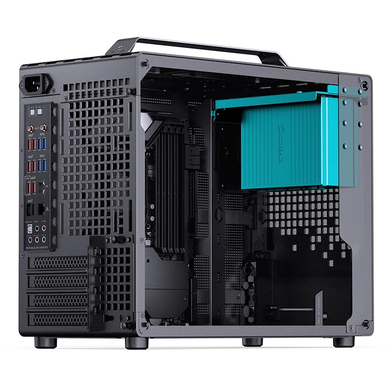 Jonsplus MATX käepidemega korpus Z20 - must