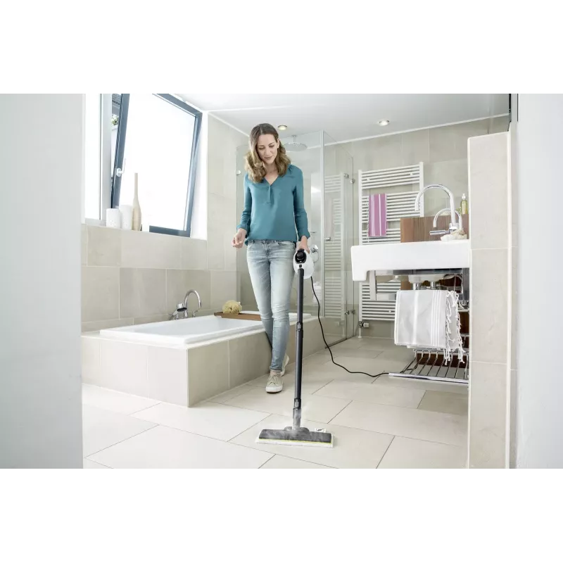 Kärcher SC 1 EasyFix Kaasaskantav aurupuhasti 1200 W Must, Valge