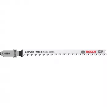 Bosch Wood 2-side clean Jigsaw blade High carbon steel (HCS) 5 tk