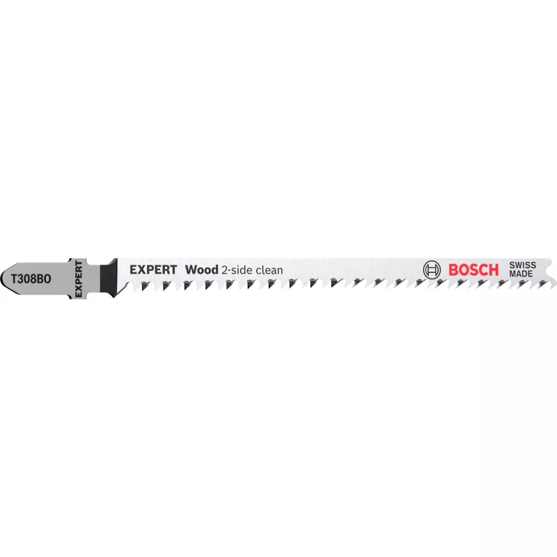 Bosch Wood 2-side clean Jigsaw blade High carbon steel (HCS) 5 tk