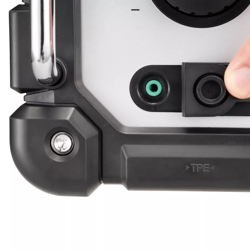 Tööplatsi raadio Makita DMR116 digitaalne AM FM 3.5W Türkiis