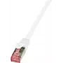 Networking kaabel LogiLink 50m Cat.6 RJ-45 S/FTP Valge