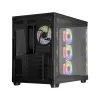 Arvutikorpus LC-Power LC-8001B-ON Midi Tower Must