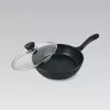 Maestro MR-1205-28 praepann kaanega, 28 cm, must