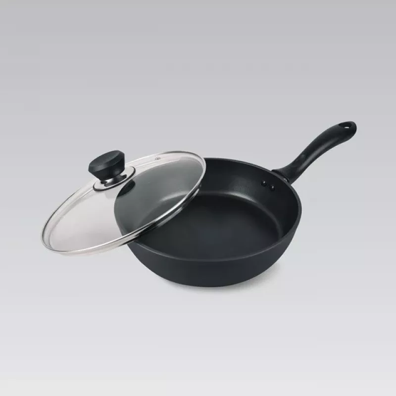Maestro MR-1205-28 praepann kaanega, 28 cm, must