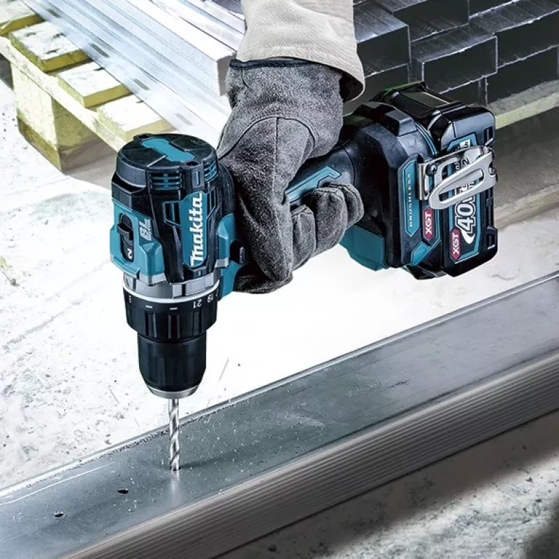 Makita DF002GZ - Puur/kruvikeeraja - Juhtmeta - 2 kiirust - Padrunivõti 13 mm - 64 N·m - 164 mm - Ilma akuta - 40 V (DF002GZ)