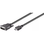 Goobay | DVI-D/HDMI-kaabel, nikeldatud | 50580 | DVI-D isane Single-Link (18+1 kontakt) | HDMI isane (tüüp A) | 2 m
