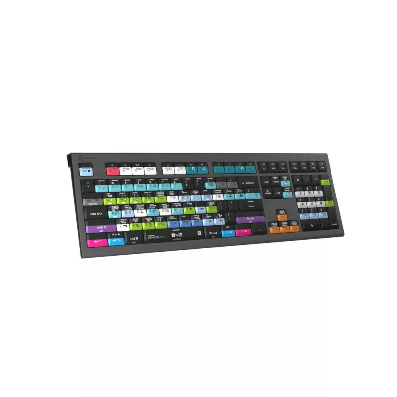 Logickeyboard Avid Media Composer Astra 2 klaviatuur universaalne USB QWERTY saksa hall