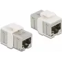 DeLOCK - võrguadapter - RJ-45 (W) emane RJ-45 (W) emane - STP - CAT 6a - Keystone pesa (86012)