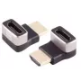 HDMI pistikuadapter Microconnect HDM19F19MA2-8KU Must Kullatud kontaktidega