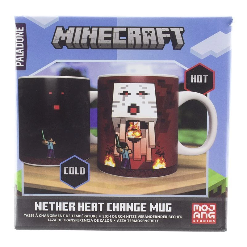 Paladone Minecraft Nether kuumamuutuv kruus
