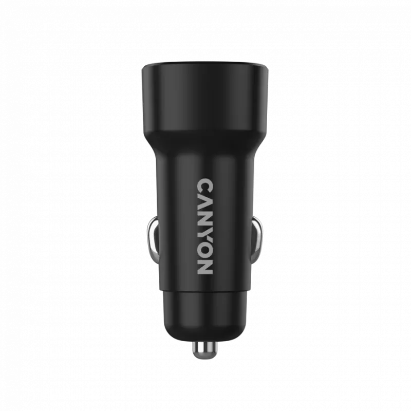 CANYON auto laadija OnDrive 24 24W 2xUSB-A must