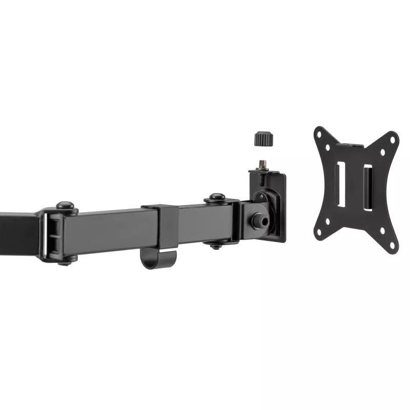 LCD-kinnitus SBOX LCD-F048-2 17–32-tollistele ekraanidele, toetab 4×9 kg, VESA 100×100