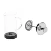 French Press JATA HCAF1160 0.6 L Must Läbipaistev