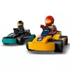 Ehitusmänguasi LEGO 60400 City Go-Karts with Racers – mängukomplekt minifiguuride ja sõidukitega