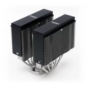 Paigalduskomplekt Noctua NA-HC4 chromax.Must — Alumiiniumist jahutusradiaatori tarvik protsessorile, must