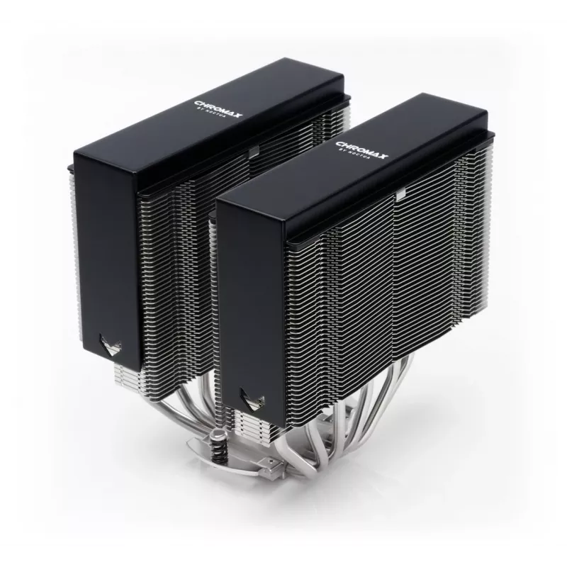 Paigalduskomplekt Noctua NA-HC4 chromax.Must — Alumiiniumist jahutusradiaatori tarvik protsessorile, must