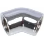 Alphacool HF L-connector 45° G1/4 IG to G1/4 IG - Chrome EOL (17190)