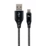 USB-C USB 2.0 kaabel 1 m must/valge / CC-USB2B-AMCM-1M-BW GEMBIRD