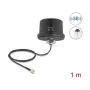 Antenn DELOCK 81469 igasuunaline 5G LTE GNSS Wi‑Fi 6 SMA-pistikuga, võimendus 1,9–3,3 dBi