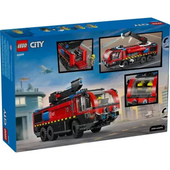 LEGO CITY 60499 Lennujaama tuletõrjeauto