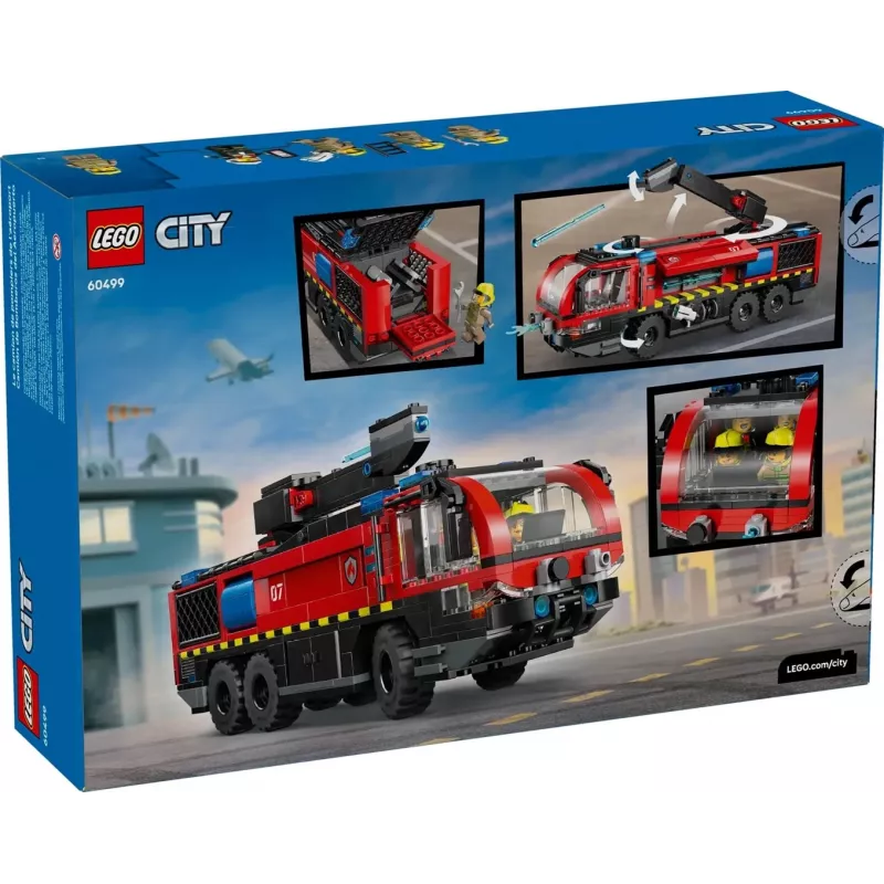 LEGO CITY 60499 Lennujaama tuletõrjeauto