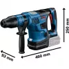 Bosch GBH 18V-36 C Professional 500 p/min SDS Max 6,1 kg Must, Sinine